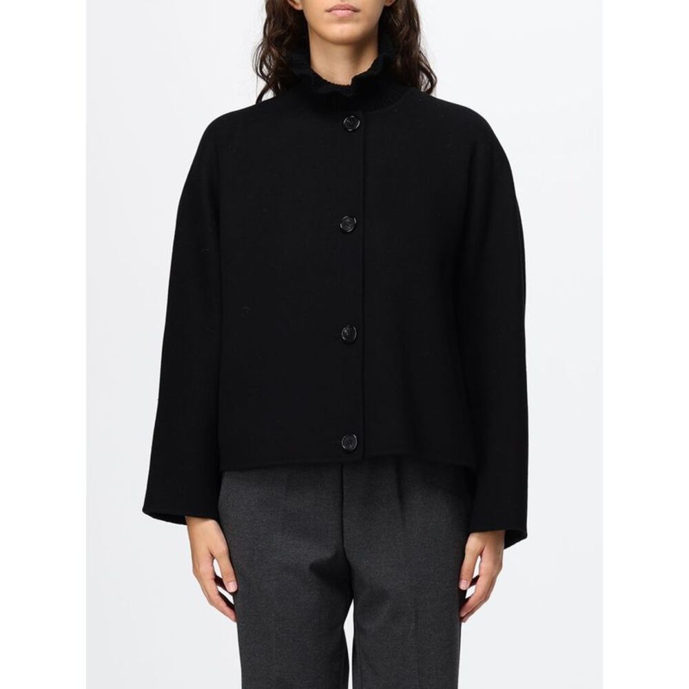 'S Max Mara Women 'S Max Mara Kate Short Pure Wool Coat With Sash Collar